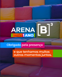 UM ANO DE ARENA B3! - 